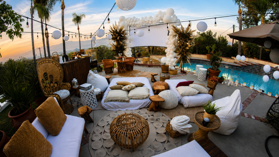 Backyard Movie Night Rentals Los Angeles