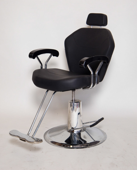 Black Salon Barber Chair