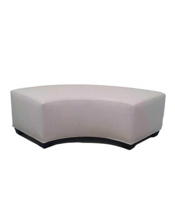 Lounge Curved Bench 18" by 72"