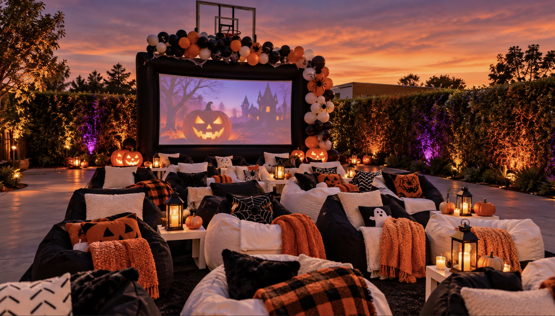 Halloween seasonal event styling